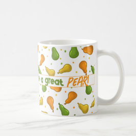 Vi gör ett underbart päronnamn för Valentines day Kaffemugg