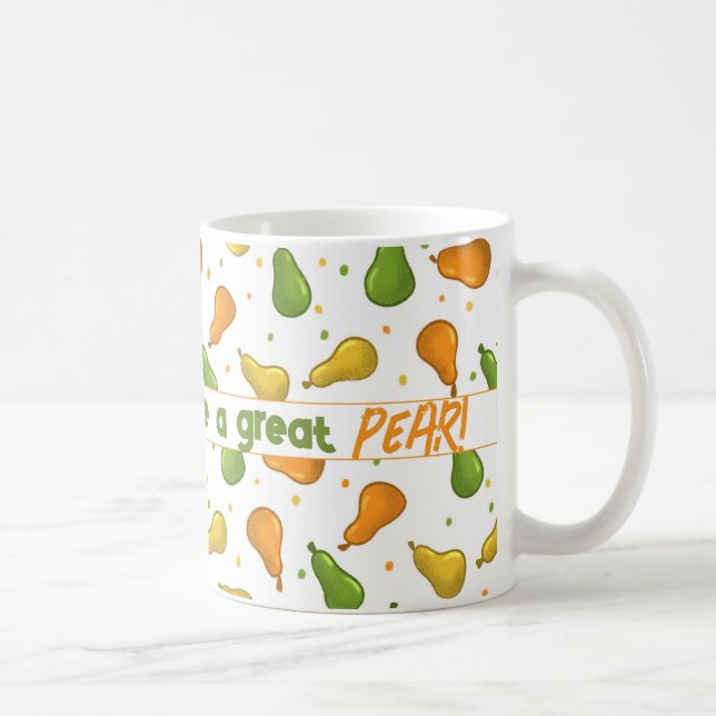 Vi gör ett underbart päronnamn för Valentines day Kaffemugg (Höger)