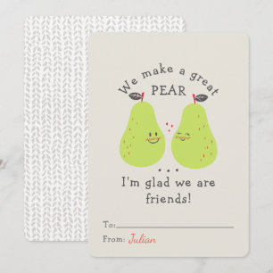 Vi gör ett Underbart Pear Valentines day-klassrum