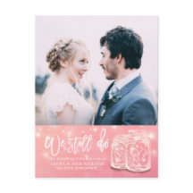 Vi Gör Fortfarande Bröllopsuppskjutande Datumändri