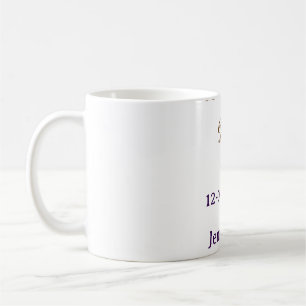 Vi gör fortfarande bruna rosa namn datum år boho r kaffemugg