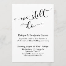 Vi gör fortfarande modern kalligrafi, enkel årsdag