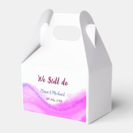 Vi gör fortfarande rosa lila  glitter gnistra presentaskar