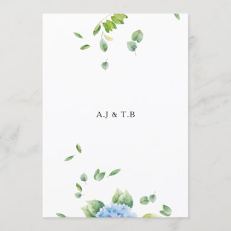 "Vi gör" Inbjudningskort för eukalyptus Wedding