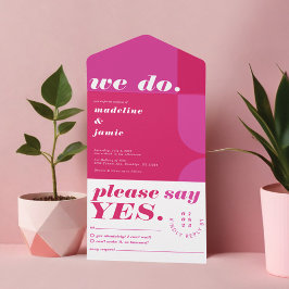 Vi gör modern, djärv Abstrakt för Magenta av åters