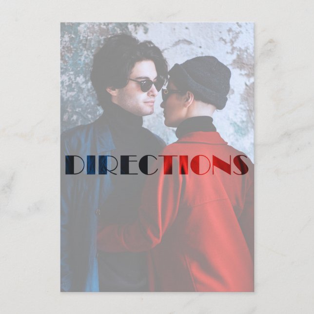 Vi gör stadens höstorientering i Bröllop Tilläggskort (Framsida)