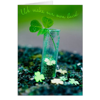 Vi gör vår egna tur hälsningskort