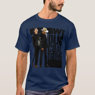 vi grävde kol tillsammans retro gåva retro t shirt