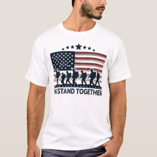 Vi håller ihop trupper t shirt