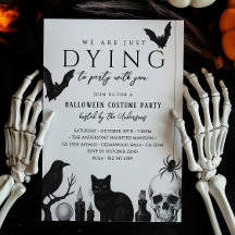 Vi håller på att dö av lust att festa Goth Hallowe