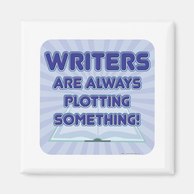 Vi håller på att plotta något! magnet (Framsidan)