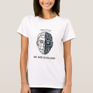 "Vi håller på att utveckla" AI Human Fusion Minima T Shirt