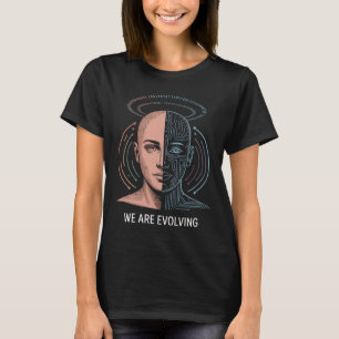 "Vi håller på att utveckla" AI Human Fusion Minima T Shirt