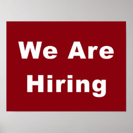 Vi håller på med annonsering i affärsvepet poster