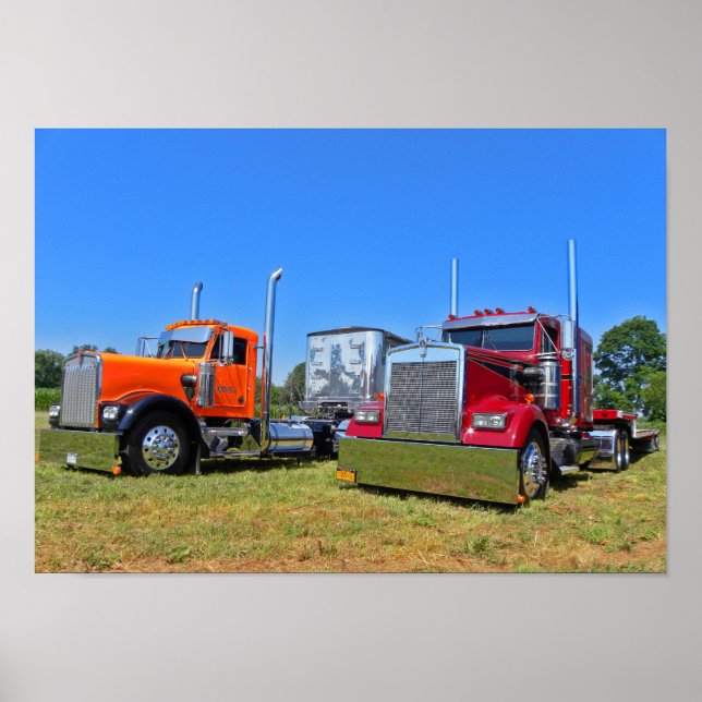 Vi har Åldras well Kenworth Poster (Framsidan)