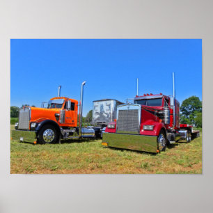 Vi har åldrasen väl Kenworth Poster