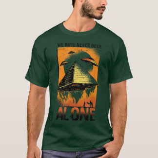 Vi har aldrig varit ensamer - medeltida och histor t shirt