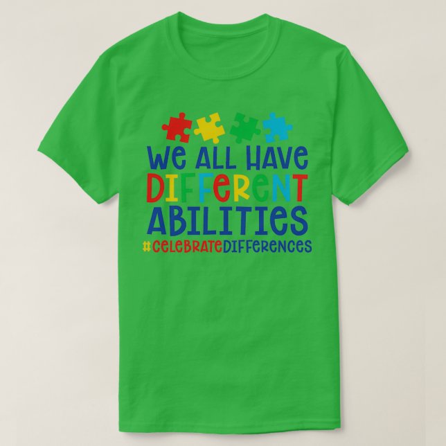 Vi har alla olika kompetens. t shirt (Design framsida)