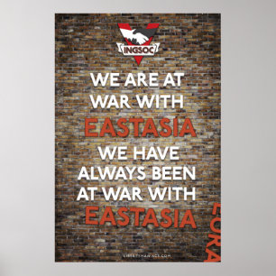Vi har alltid varit på krig med East Asia Poster