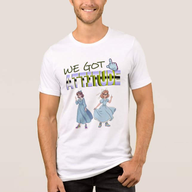 Vi Har Attityd T Shirt (Framsida)