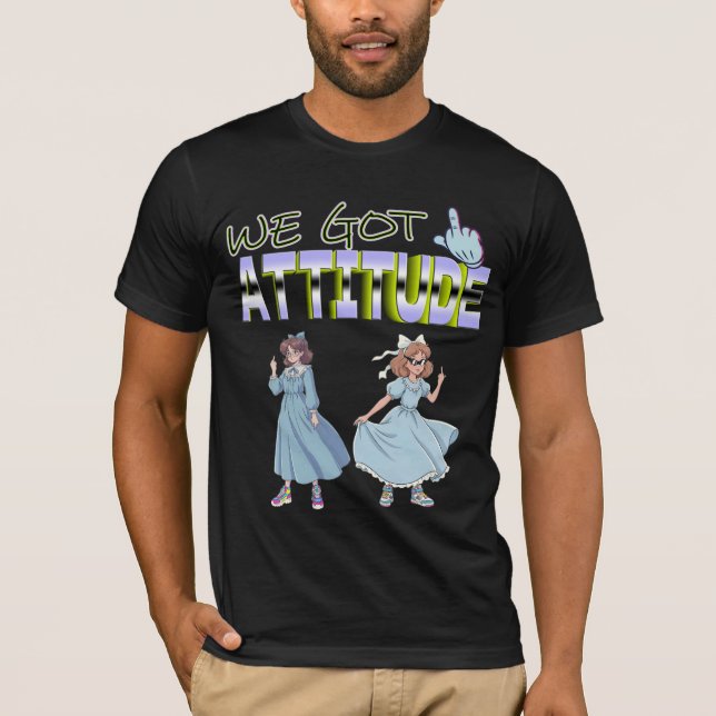 Vi Har Attityd T Shirt (Framsida)
