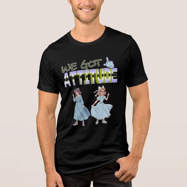 Vi Har Attityd T Shirt (Framsida)