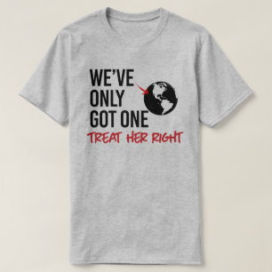Vi har bara har en jord t shirt