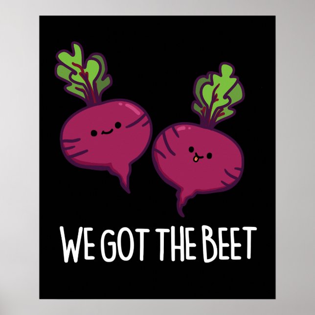 Vi Har Beet Funny Vegetable Pun Poster (Framsidan)