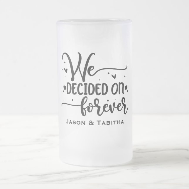 Vi har beslutat om skogstrimmat glasöl Mugg (Center)