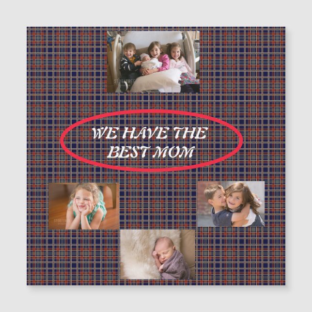 Vi har de bästa Mamma Tartan Play 4-fotona (Framsida)