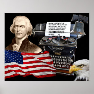 Vi har dessa sanningar - amerikansk patriotism poster