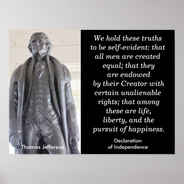 Vi har dessa sanningar - poster konst (Framsidan)