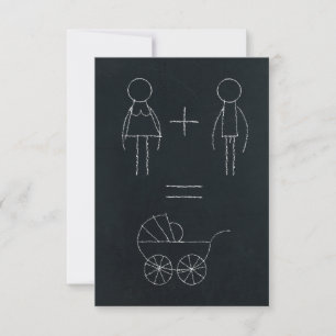 Vi har en baby meddelande
