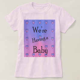 Vi har en baby t shirt