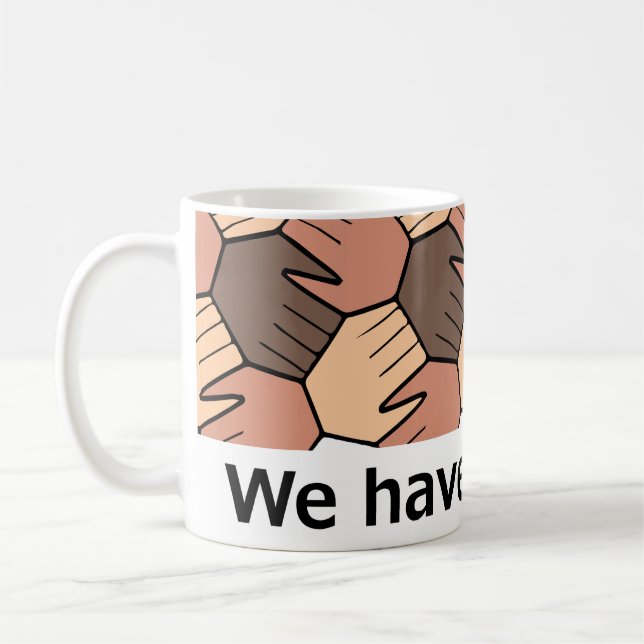 Vi har en dröm. kaffemugg (Vänster)