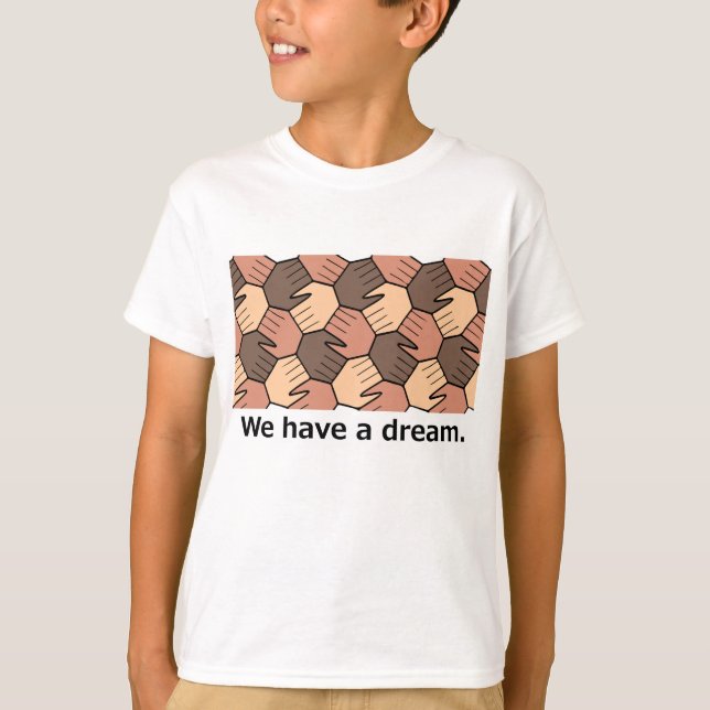Vi har en dröm. tee shirt (Framsida)