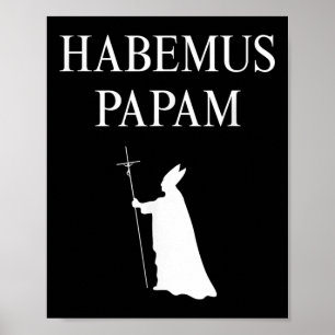 Vi har en påve_Habemus Papam 2025 Välsigna dig-påv Poster