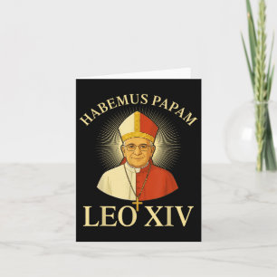 Vi har en påve_Habemus Papam 2025 VatikanLeo Xiv Kort