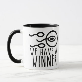 Vi har en vinnare mugg