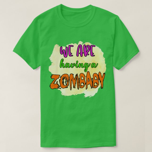 Vi har en Zomba T Shirt (Design framsida)