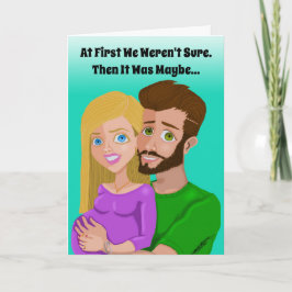 Vi har ett hälsningskort för Baby Tack Kort