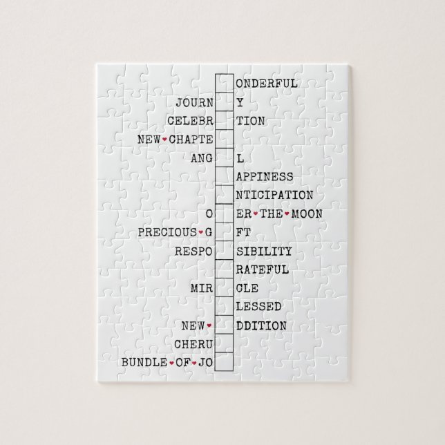 Vi har ett meddelande om Graviden Baby - Roligt Pussel (Vertikal)