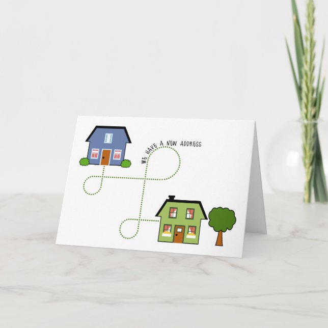 Vi har ett Nytt adress meddelande (Framsida)