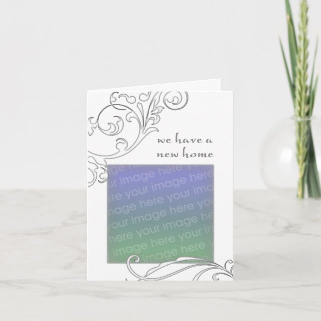 vi har ett nytt hem (krusidullfönstret) meddelande (Framsida)