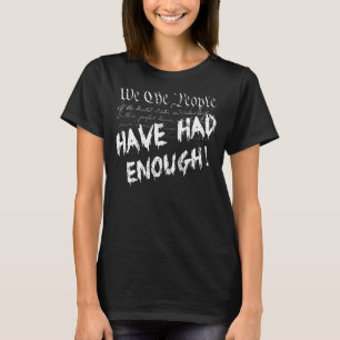 Vi har fått nog av USA:s konstitution före T Shirt