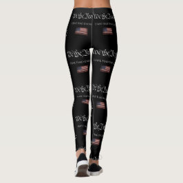 VI HAR FÅTT TILLRÄCKLIGT MÅTT AV FOLKET LEGGINGS