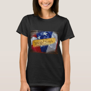 Vi har Flagga People American T Shirt