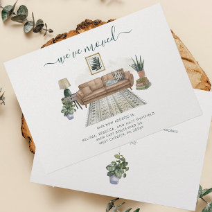 Vi har flyttat Adress Flytta Meddelande