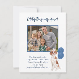 Vi har flyttat Brittany Spain Family Photo Budget Meddelande