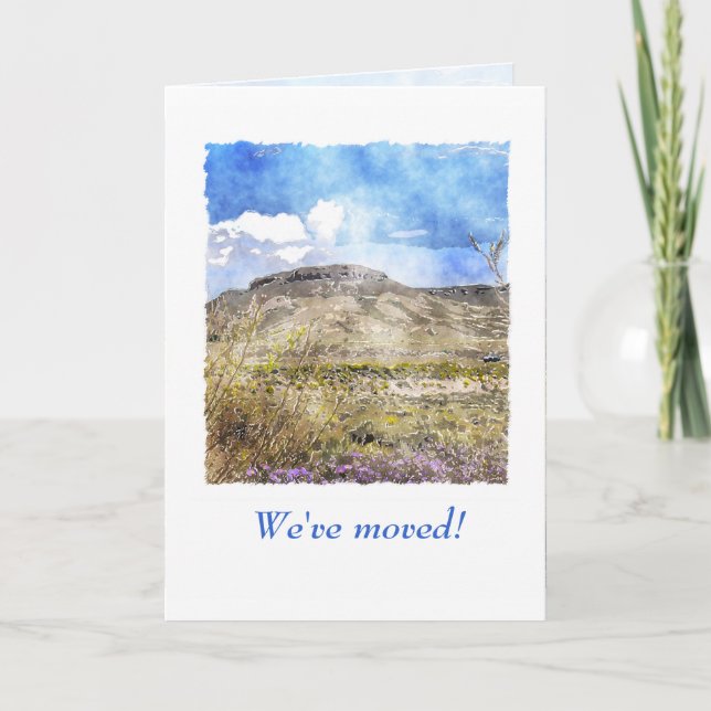 Vi har flyttat! Byte av Anpassningsbar för Adress Meddelande (Framsida)